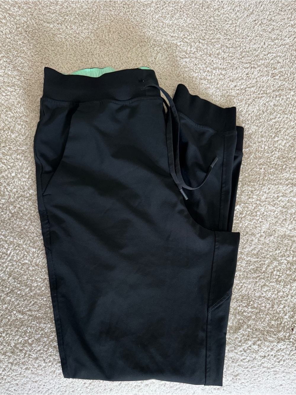 Birddogs Mens Black Boomstick Lined Jogger Pants Size XL Golf Athleisure - Picture 2 of 13